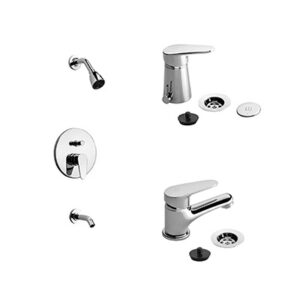 Juego Monocomando Baño FV M4 Compacta(Opción 1)