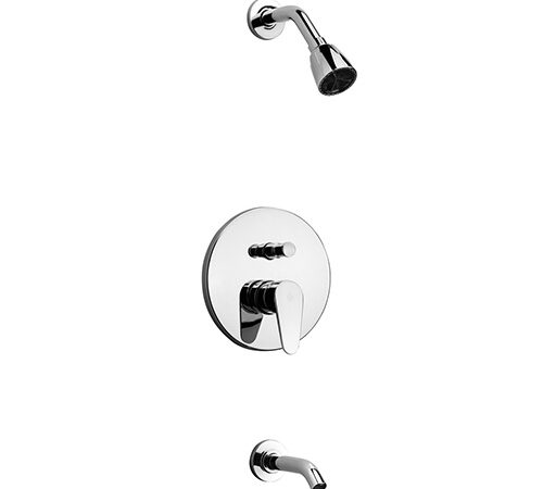 Monocomando Bañera y Ducha Embutir FV M4 Compacta 0106/M4