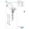 despiece_monocomando_fv_0423-m4 Monocomando Mesada Cocina Pico Alto FV M4 Compacta 0423/M4