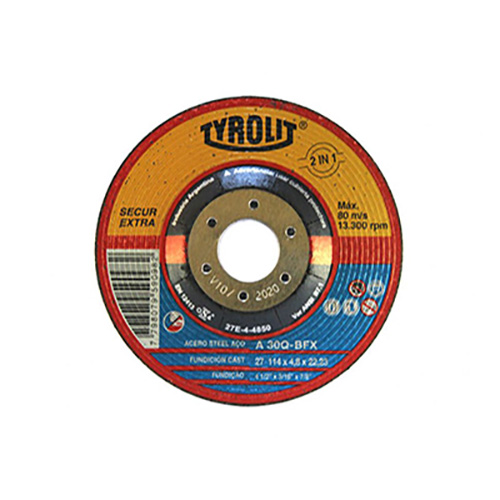 Disco Desbaste 114×4,8mm Secur Extra Amoladora Tyrolit