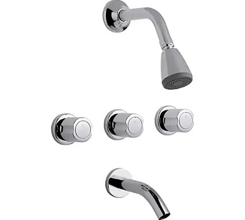 Grifería Bañera y Ducha Doble Comando FV Allegro 0103/15