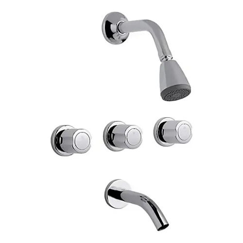 Grifería Bañera y Ducha Doble Comando FV Allegro 0103/15