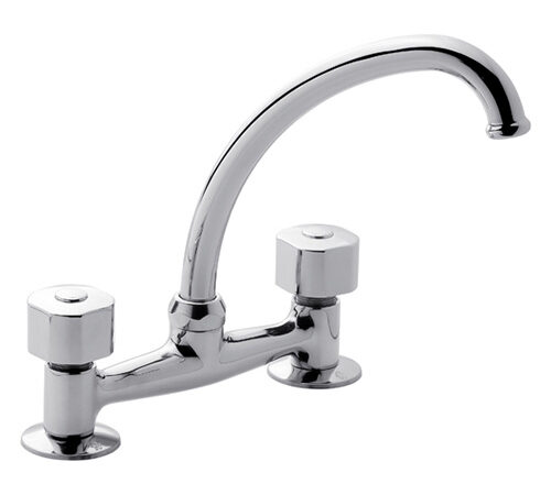 Grifería Mesada Cocina Doble Comando FV Arizona Plus 0413/B1P