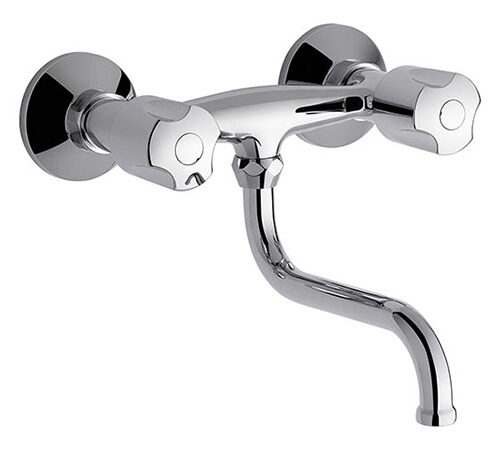 Grifería Cocina / Lavadero Doble Comando Exterior FV Pampa 0409/B6