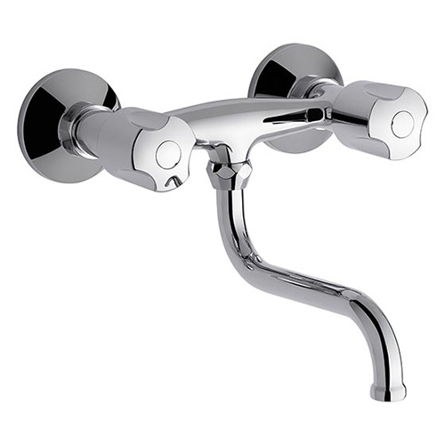 Grifería Cocina / Lavadero Doble Comando Exterior FV Pampa 0409/B6