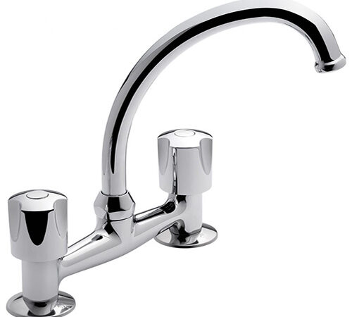 Grifería Mesada Cocina Doble Comando FV Pampa 0413/B6