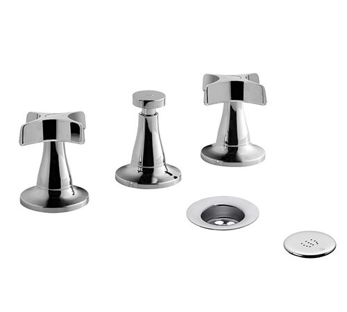 Grifería Bidé Doble Comando FV Pétalo 0295/M3P