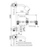 plano_dob_com_petalo_fv_0103-m3p Grifería Bañera y Ducha Doble Comando FV Pétalo 0103/M3P