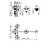 plano_dob_com_petalo_fv_0295-m3p Grifería Bidé Doble Comando FV Pétalo 0295/M3P
