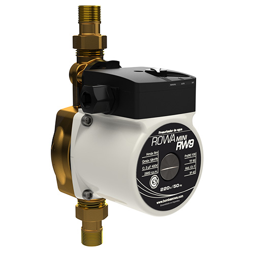Bomba Presurizadora Mini RW9 Bronce Rowa