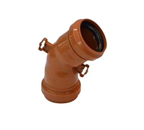 Codo a 45º HHC con sujeción Awaduct